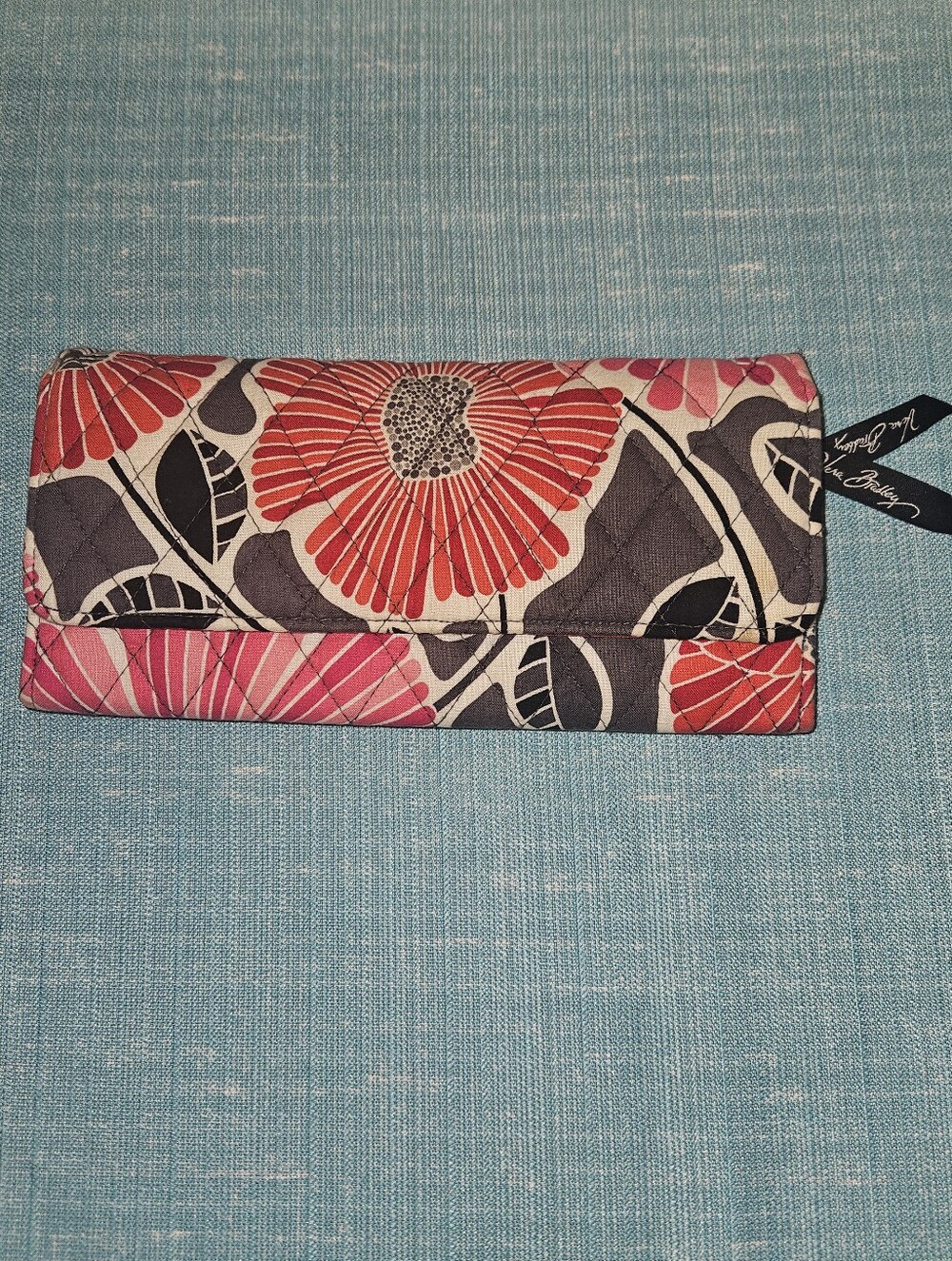 Vera Bradley Quilted Cherry Blossoms Wallet
